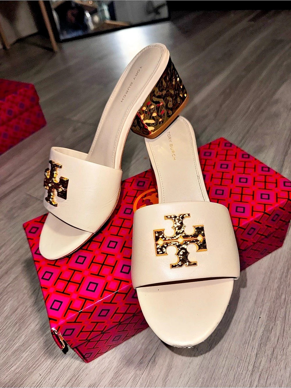 Tory Burch Everly block heel